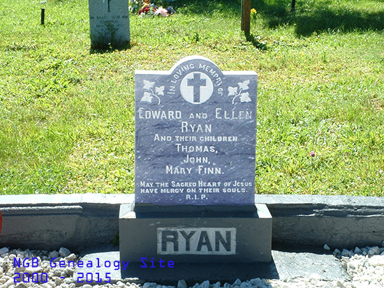 Edward & Ellen Ryan & Their Children - Thomas, John & Mary Finn