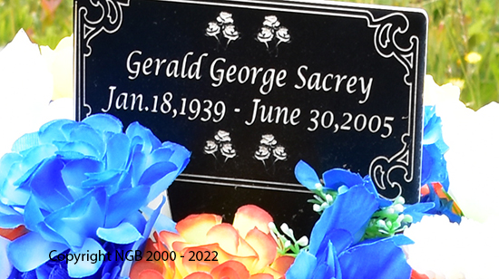 Dorman & Gerald George Sacrey