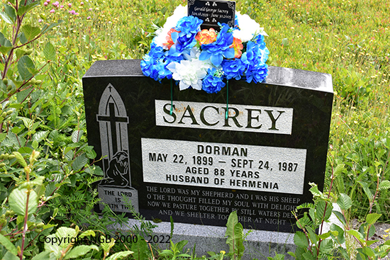 Dorman & Gerald George Sacrey