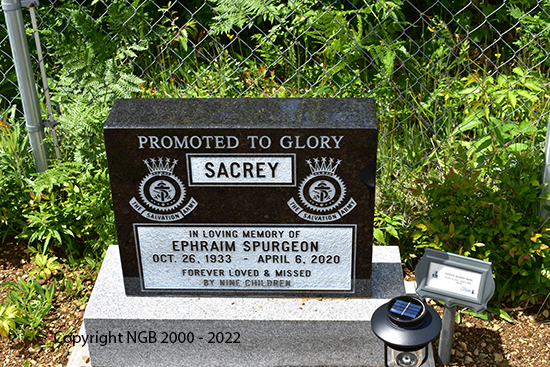 Ephraim Spurgeon Sacrey