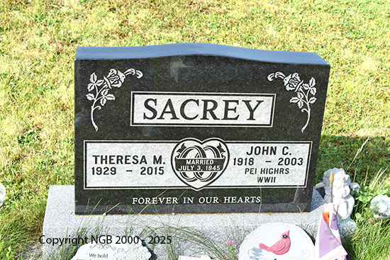John C. & Theresa M. Sacrey