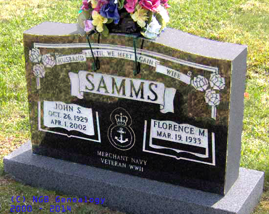 John and Florence Samms