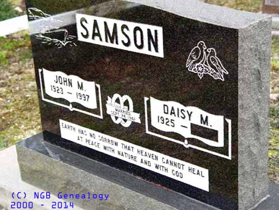 John and Daisy Samson