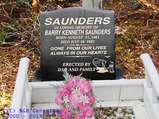 Barry Kenneth Saunders