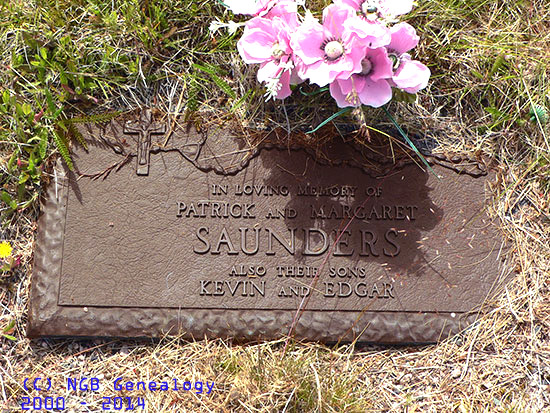 Patrick,  Margaret & Kevin and Edgar Saunders