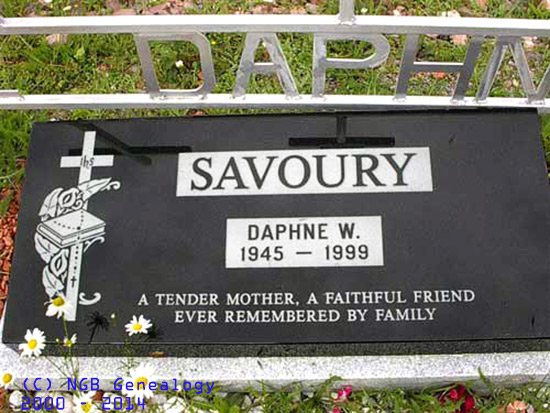 Daphne W. Savoury