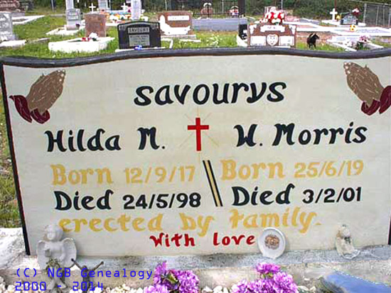 Hilda M. & W. Moris Savourys