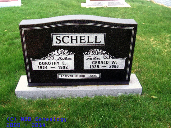 Dorothy E. & Gerald W. Schell