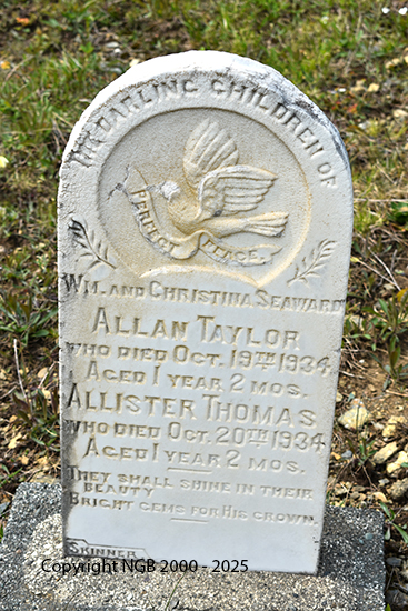Allan Taylor & Allister Thomas Seaward