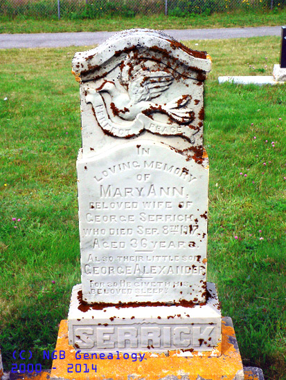 Mary Ann and George Alexander Serrick
