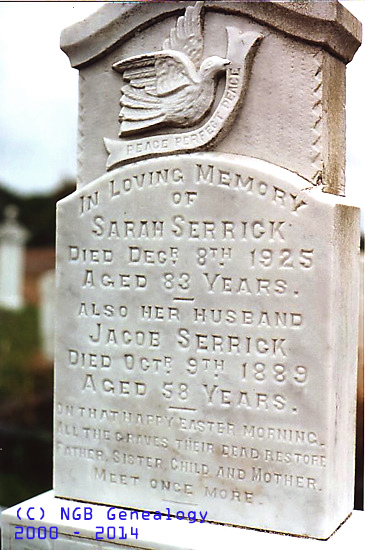 Sarah and Jacob Serrick