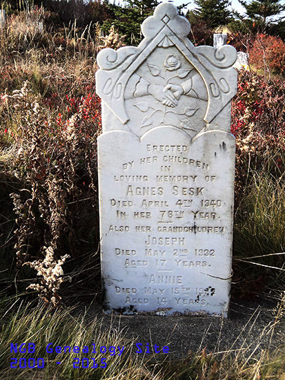 Agnes, Joseph & Annie Sesk