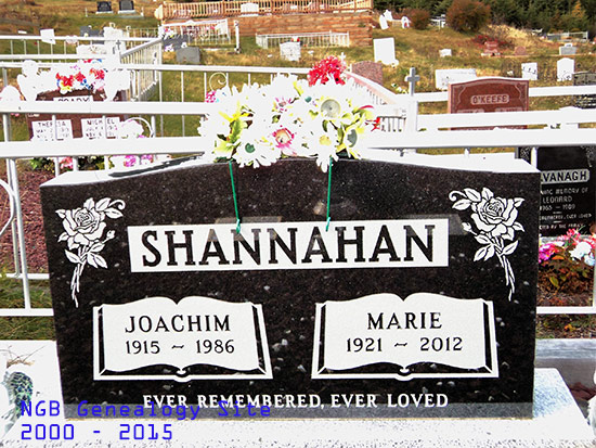 Joachim & Marie Shannahan 