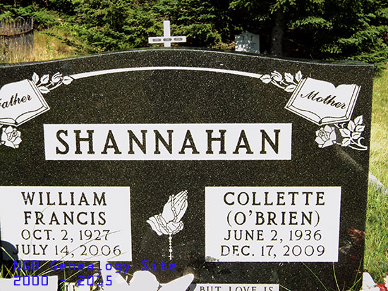 William Francis & Collette Shannahan