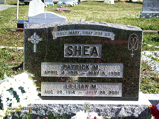 Patrick M. & Lillian M. Shea