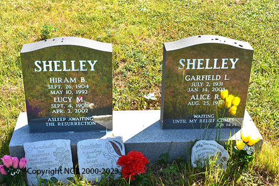 Hiram B. & Lucy M. Shelley