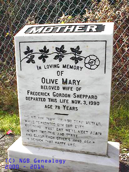 Olive Mary Sheppard