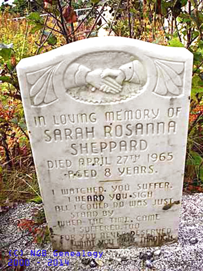 Sarah Rosanna Sheppard