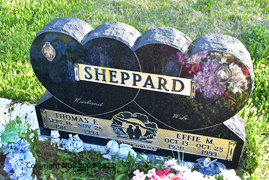 Thomas E. & Effie M. Sheppard
