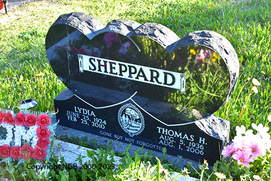 Thomas H, & Lydia Sheppard