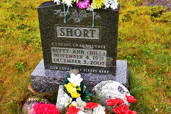 Betty Ann (Hill) Short