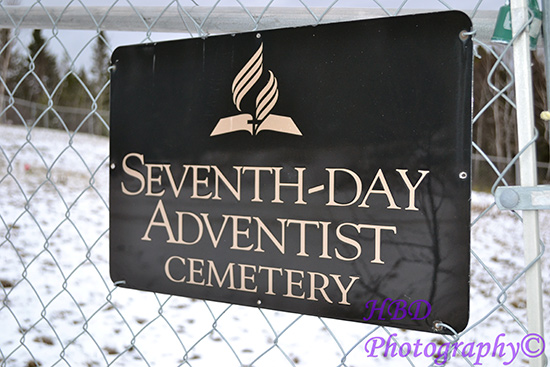 Cemetery Sign