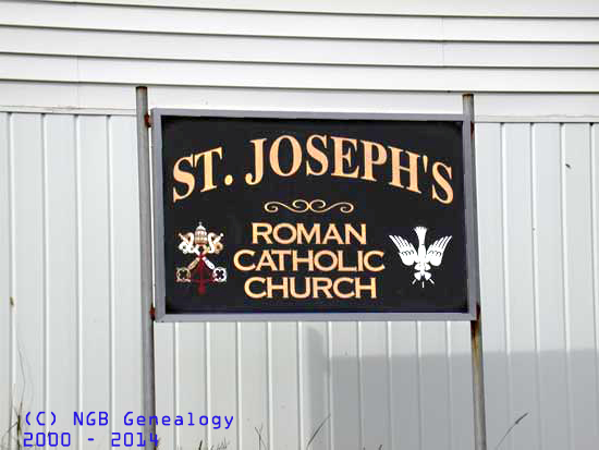 Sign in Front of Church