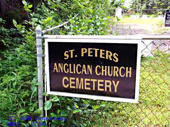 
	   Sign on Cemetery Gate