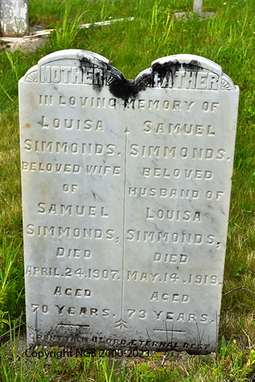 Samuel & Louisa Simmonds