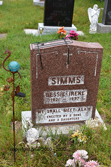 Bessie Irene Simms