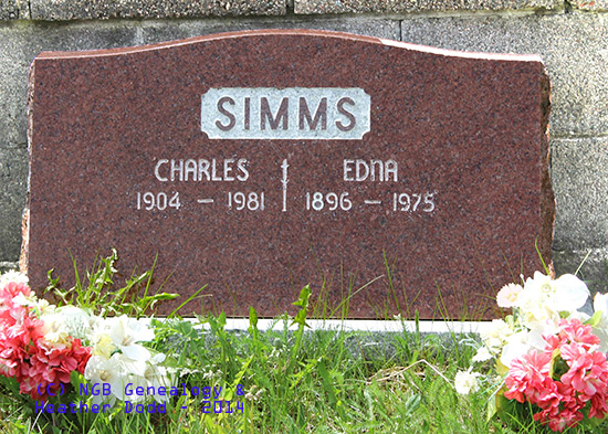 Charles & Edna Simms