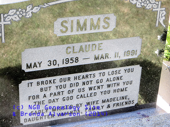 Claude Simms