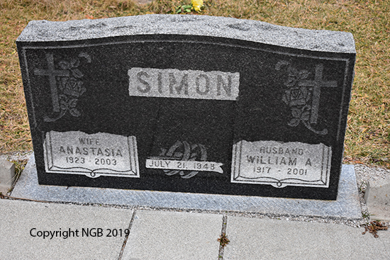 Anastasia & William A. Simon