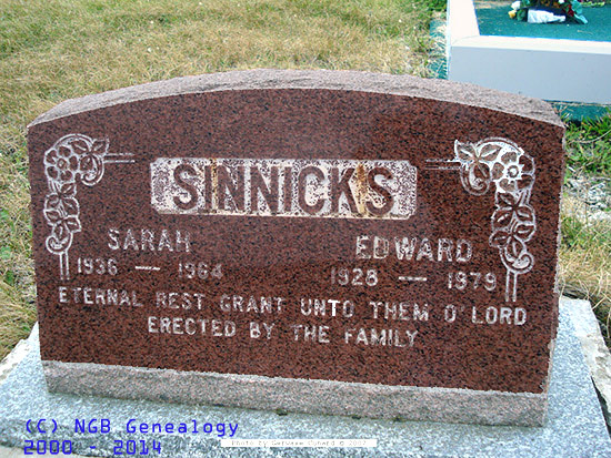 Sartah & Edward Sinnicks