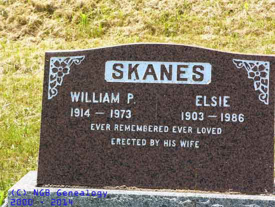 William and Elsie Skanes