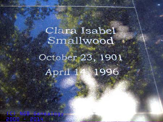 Clara SMALLWOOD