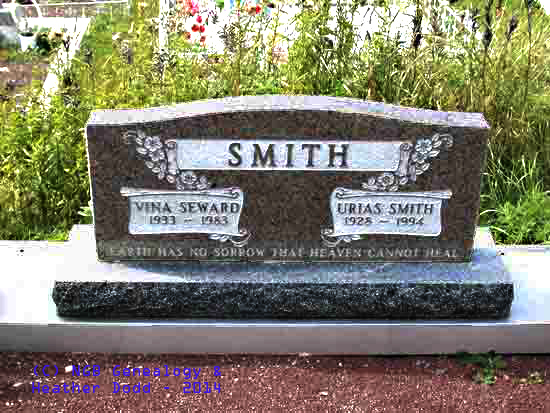 Vina Seward SMITH and Urias SMITH