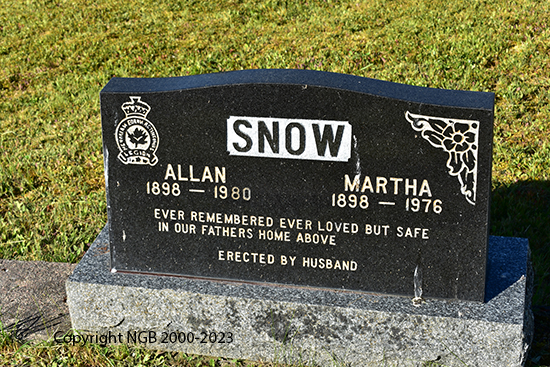 Allan & Martha Snow