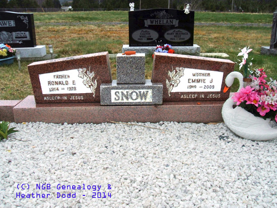 Ronald E. & Emmie J. Snow