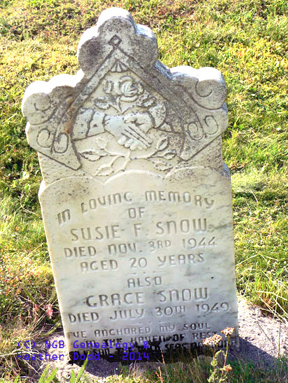 Susie F. and Grace Snow