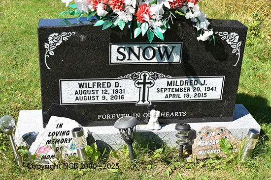 Wilfred d. & Mildred J. Snow