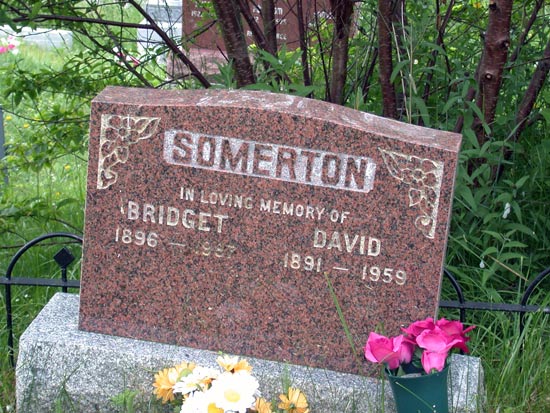 Bridget and David Somerton