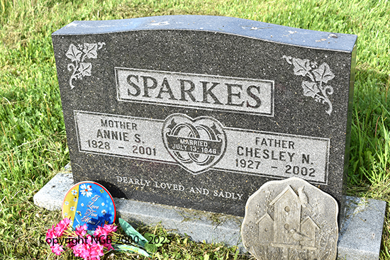 Chesney N. & Annie S. Sparkes