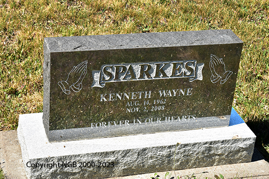 Kenneth Wayne Sparkes