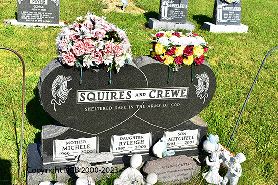 Michelle, Ryleigh & Mitchell Squires & Crewe