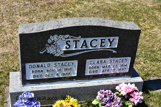 Donald & Clara Stacey