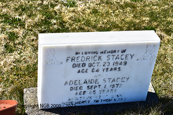 Frederick & Adelaide Stacey