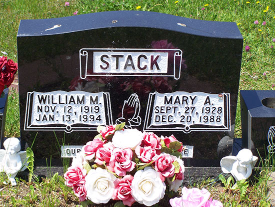 William M. & Mary A. Stack