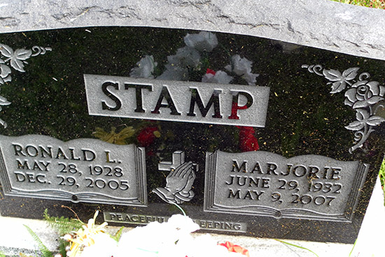 Ronald & Marjorie Stamp