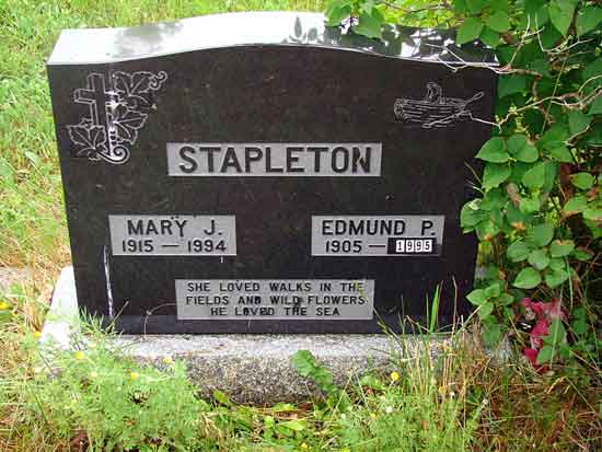 Mary and Edmund Stapleton 